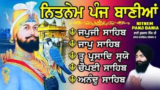 ਨਿਤਨੇਮ ਪੰਜ ਬਾਣੀਆ vol-1565 | Nitnem Sahib Full Path | Nitnem Panj Bania | Nitnem | Bhai Gurbaj Singh