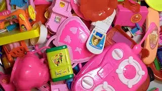 Beauty and Kitchen 🍳 play Set Miniature cooking Toys ASMR Kitchen video #asmr #satisfying #toys🏩