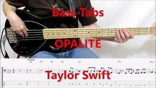 Taylor Swift - Opalite (BASS COVER TABS)