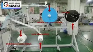 How to set up 1+2 mask machine,How mask machine process