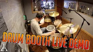 Live Drum Booth (Demo) 2020 - The Jam Lab, Chicago Recording Studio
