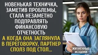 Новенькая техничка, заметив проблемы, стала незаметно подправлять отчетность… А зайдя на переговоры…