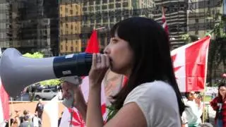 Global Marijuana March 2013 in Vancouver - Jodie & Marc Emery