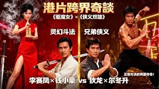【港片跨界奇談】《驅魔女》×《俠義雙雄》｜李賽鳳×錢小豪 vs 狄龍×爾冬陞｜靈幻鬥法與兄弟俠義，正邪對決的兩面傳奇！#李賽鳳 #狄龍 #港產經典