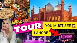 FIRST TIME IN LAHORE #vlog Badshahi Mosque, NEON SQUARE,Garrison Golf & Country Club