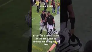 Raiders Fans want more FIRE IN GENO SMITH AFTER 3 INT GAME. #raiders #nflshort #raidernation4life