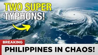 1 MINUTE AGO: Two Super Typhoons Strike Philippines in 4 Days – 1.4 Million Evacuated!