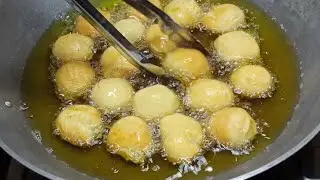 SUPER EASY HOMEMADE MILKY DOUGHNUT BALLS! SIMPLE INGREDIENTS ONLY! NO YEAST!