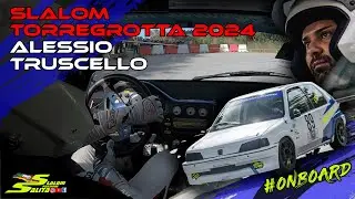 SLALOM TORREGROTTA 2024 OVER THE LIMITS // PEUGEOT 106 KIT ON BOARD // ALESSIO TRUSCELLO