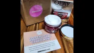 Olay Regenerist Niacinamide +Peptide24 x PINCHme #unboxing #skincare #selfcare
