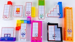 Let's Build Numberblocks Mathlink Cubes 11-20 with Custom Set | DIY Making Numberblocks Craft Kids