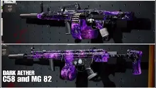 Dark Aether Season 4 weapons ( C58, MG 82 ) - Black Ops Cold War Zombie ( Part 15 )