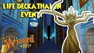 Wizard101: BEATING THE LIFE DECKATHALON!!