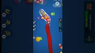 Worms zone magic gameplay #shorts