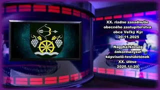 20. riadne zasadnutie obecn&eacute;ho zastupiteľstva obce Veľk&yacute; K&yacute;r 20.11.2025