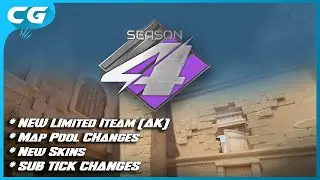 CS2 Premier Season 4 Update! - New Weekly Drops, New Limited Edition Ak and More!