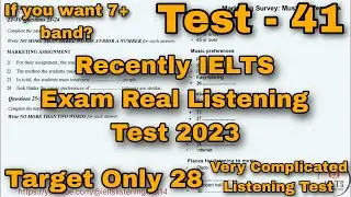 VERY HARD LISTENING TEST 2023 | BC & IDP REAL IELTS LISTENING TEST | NEW&nbsp;IELTS&nbsp;LISTENING TEST&nbsp;2023