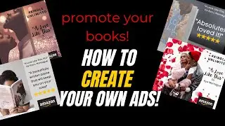 USE CANVA TO SAVE HUNDREDS OF $$$$ ! SELF PUBLISHED AUTHORS |Beginner Friendly BEAUTIFUL graphics