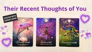💞THEIR RECENT THOUGHTS & FEELINGS ABOUT YOU PICK A CARD 💘 LOVE TAROT READING 💑