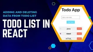 Todo App In react full CRUD operation #webdevelopment  #beginners #react #development  #interview