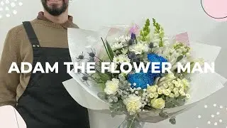 If We Made A Flower Bouquet for a Baby Boy It Would Look Like This