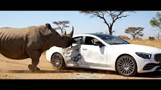 &ldquo;COLLISION | When Nature Fights Back 🚘🦏 | AI Generated Short Film&rdquo;