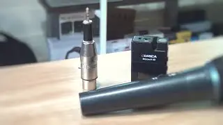 Transform any XLR mic into a HANDHELD wireless mic with this setup!