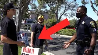 KICKED OUT OF COLLEGE FOR DRINKING FAKE BEER PRANK!! COPS CALLED