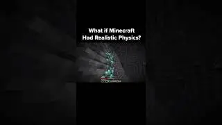 Момент физики Minecraft