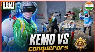 WORLD's HIGHEST KD 1vs4 CLUTCH GOD ACE Assaulter KEMO BEST Moments in BEST CLUTCH BGMI & PUBG Mobile