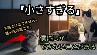 「僕なら、行ける」小さすぎて役に立たないと言われた僕の奇跡｜朗読｜オーディオブック｜矮小症の猫｜感動の実話