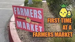 US This is a Farmers Market in California? Mexican food, homemade products, fresh produce / 美国加州美食