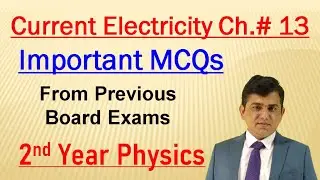 2nd year physics-important MCQs | Current Electricity possible mcqs, (2021 NEW)