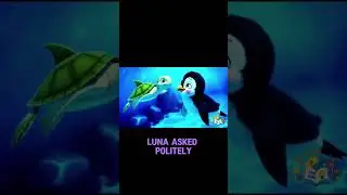 Why Does The Sea Turtle Move So Slowly? Luna Finds Out! #animalstories