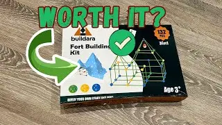 Full Fort Build Demo and Review - Fort Building Kit for Kids