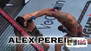 Alex Pereira Knocks Out Magomed Ankalaev 👊 | UFC 320 | Highlights