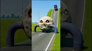cars & School buces vs rotating #yt #games #shortfeed #gaming #yosoydelos7mil