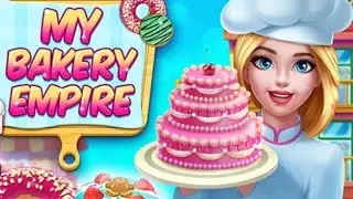 Barbie coco bakery baking cakes and cookies and making juice & shake asmr game