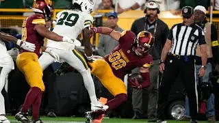 Zach Ertz evades tackler on 20-yard TD