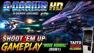 G-Darius HD . G-Darius (Arcade) . Shoot Em Up . GamePlay 