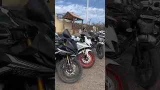 Mini super bike line up #bikes #bikelife #racelover #bikes #racer #rider #fastbike #sportsbike
