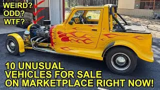 WEIRD VEHICLES ... THURSDAY ... 10 Odd Vehicles Selling Online, Links to Ads in Video Description