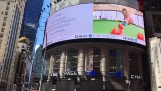 Squaremouth Featured in Times Square