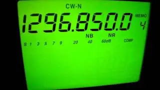 DM0UB JO62KK 1296850kHz in JO73HI SP1WSR