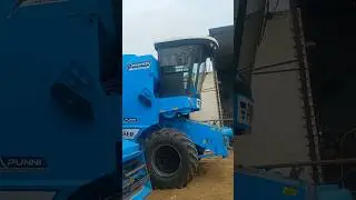 punni power plus combine 66inchi AC cabin  punni grain cruser combine harvester ac combine#combine