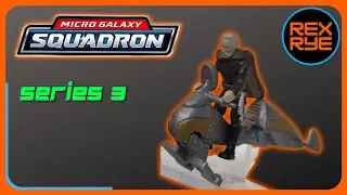 Star Wars Micro Galaxy Squadron Series 3 || Scout Class Rare Count Dooku Flitknot Speeder Review