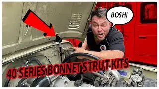 40 Series Landcruiser Bonnet Strut Kit, the new game changer.