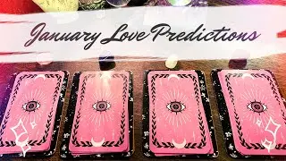 Pick a Card 🥰 January LOVE Predictions 😍 For Singles & Relationships 💕