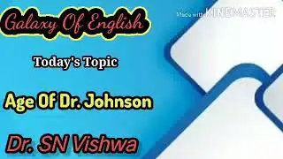 ||Age of Dr. Johnson||