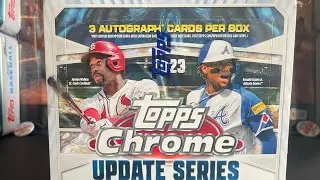 My Last 2023 Chrome Update Jumbo Box 4 of 4 still MLB 1/1 Debut Patch Hunting.